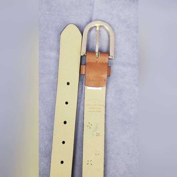 NOBO Women's Brown Studded Embellished Western Belt  Size L - Picture 9 of 11